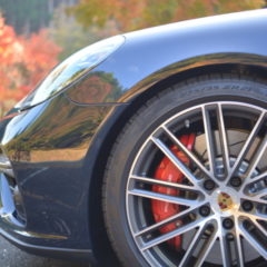 Wheels of the new Porsche Panamera Turbo