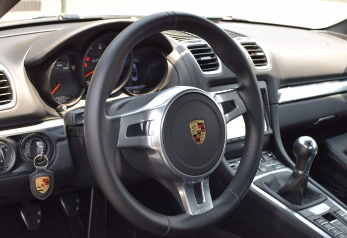 Porsche 981 Boxster Gts Interior Shot With A Single Lens