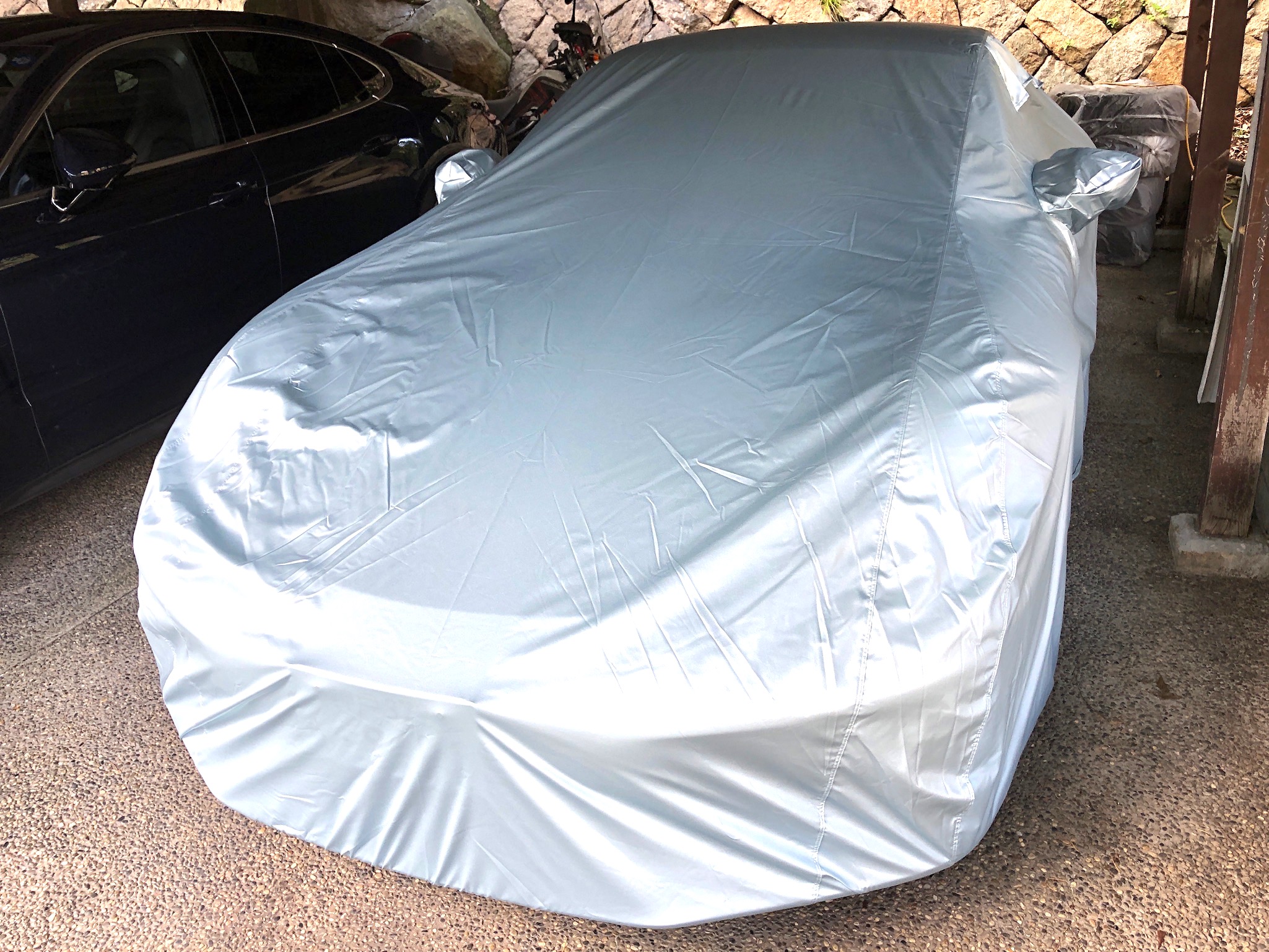 ポルシェ 911 Gt3ツーリング専用のボディカバーを 仲林工業さんに作ってもらった ポルシェがわが家にやってきた オーナーズブログ