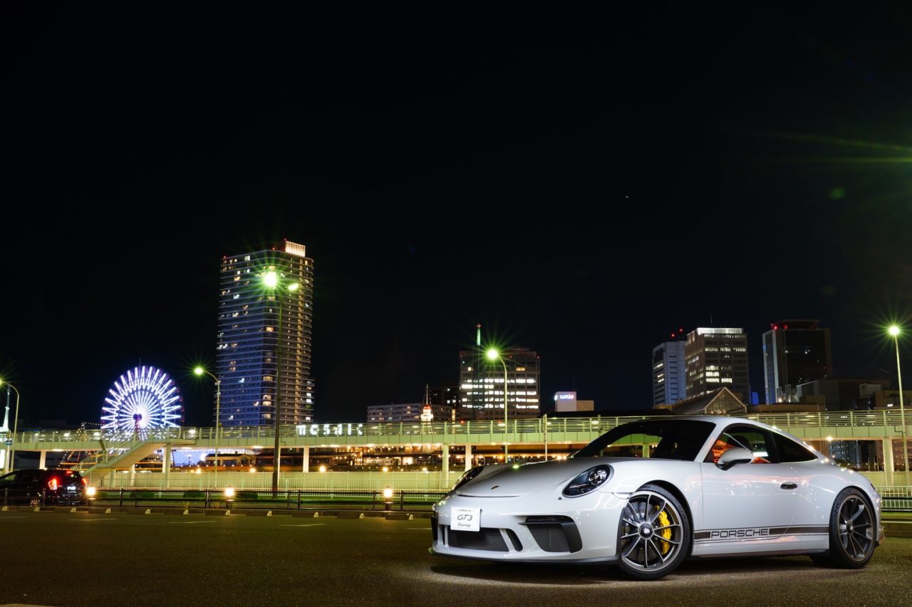 ポルシェ 911 Gt3と夜景を撮影 クルマと夜景をキレイに撮る方法 ポルシェがわが家にやってきた オーナーズブログ