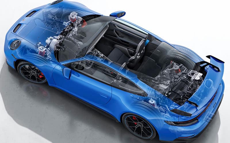 911 GT3 engine
