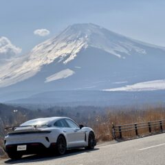 タイカンターボGT ヴァイザッハパッケージ | 車, 山, 道路, ガードレール, 草, 山道, 屋外, 風景, PORSCHE, Taycan