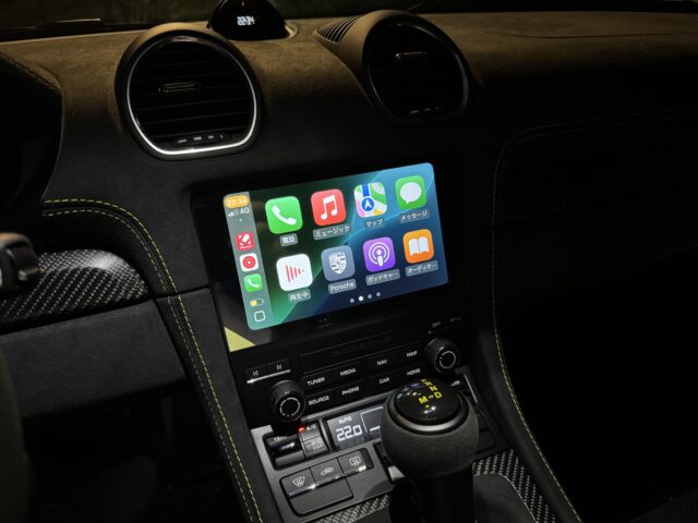 ポルシェのApple CarPlay