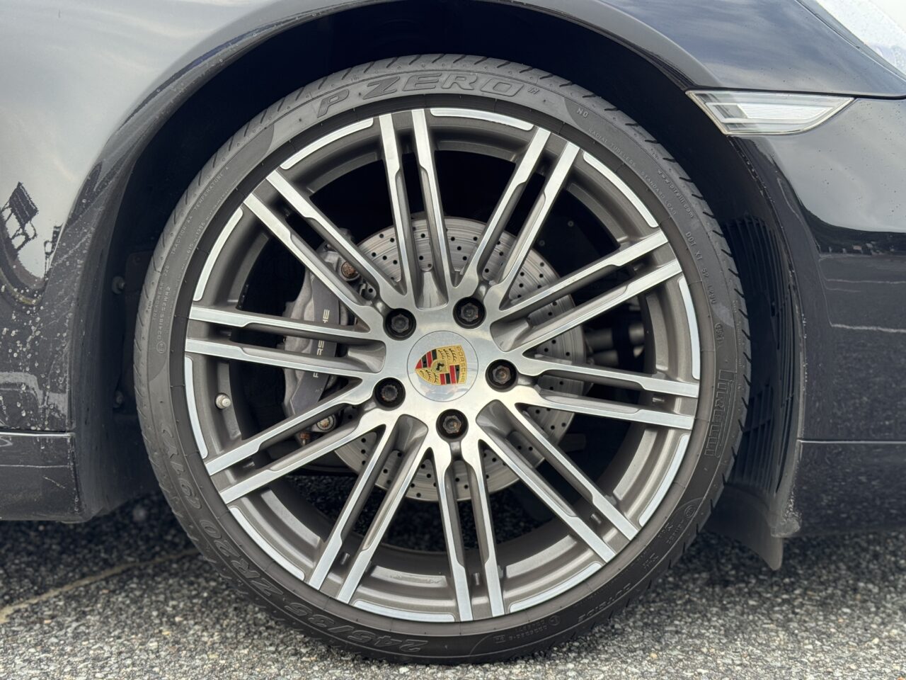 Turbo-Felgen der 991 Black Edition