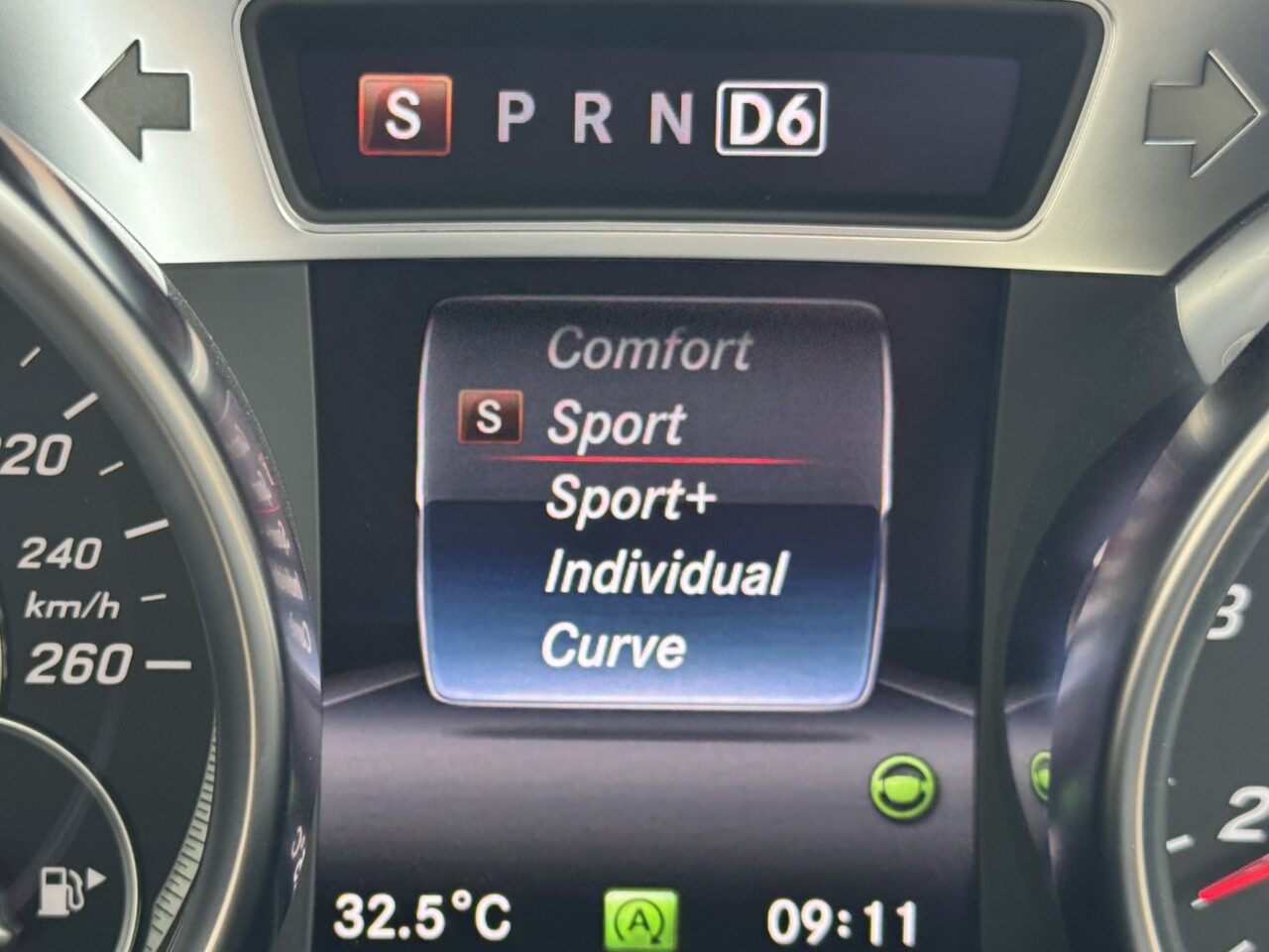 SL400 Driving Modes