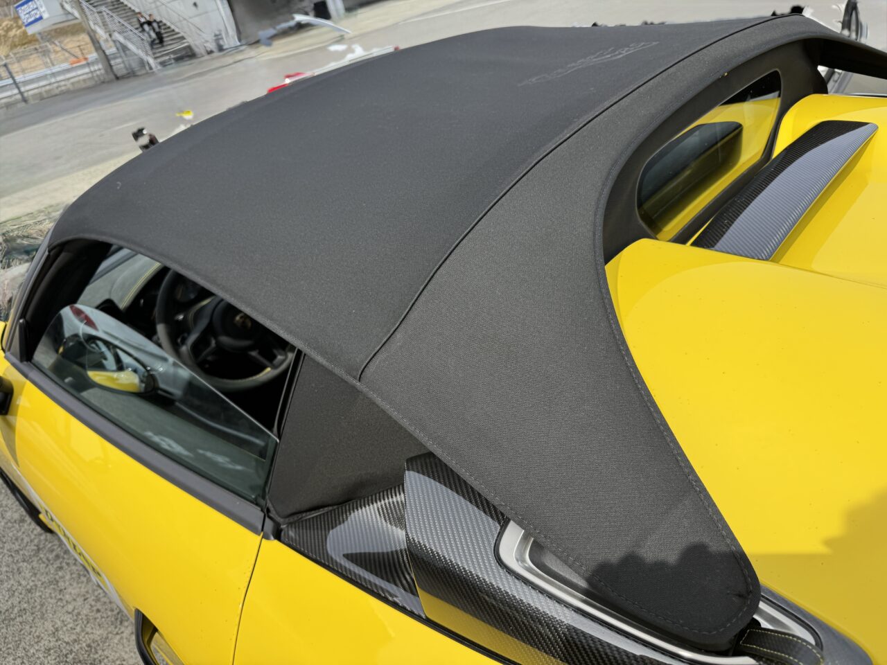 車, オープンカー, 幌, サーキット, PORSCHE, 918, Spyder