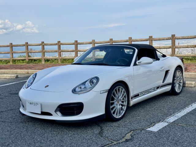 車, 駐車場, 柵, 空, 駐車場, 屋外, PORSCHE, Boxster, 987