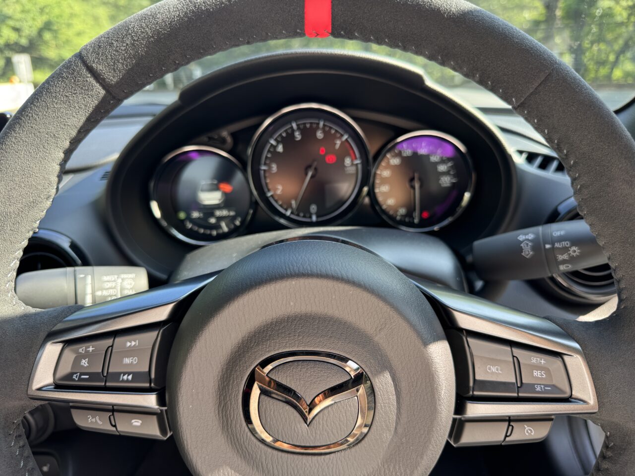 Mazda MSpR Roadster Gauges