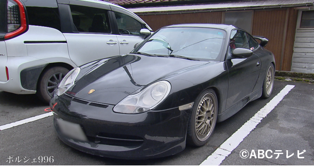 Der in der Sendung vorgestellte Porsche 996