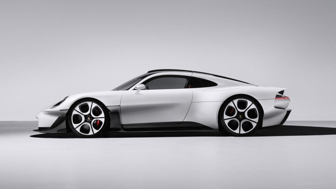 Porsche Mission S in der Seitenansicht